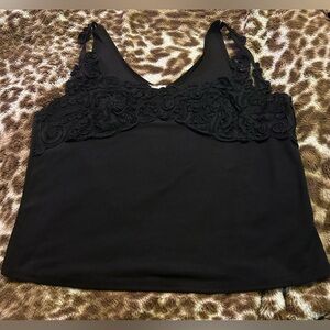 Elegant Black Lace Camisole